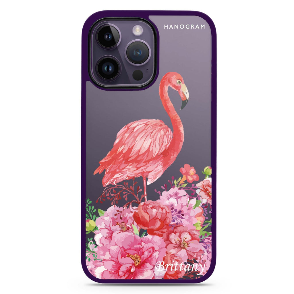 Flamingo & Flower 防衝擊保護殼