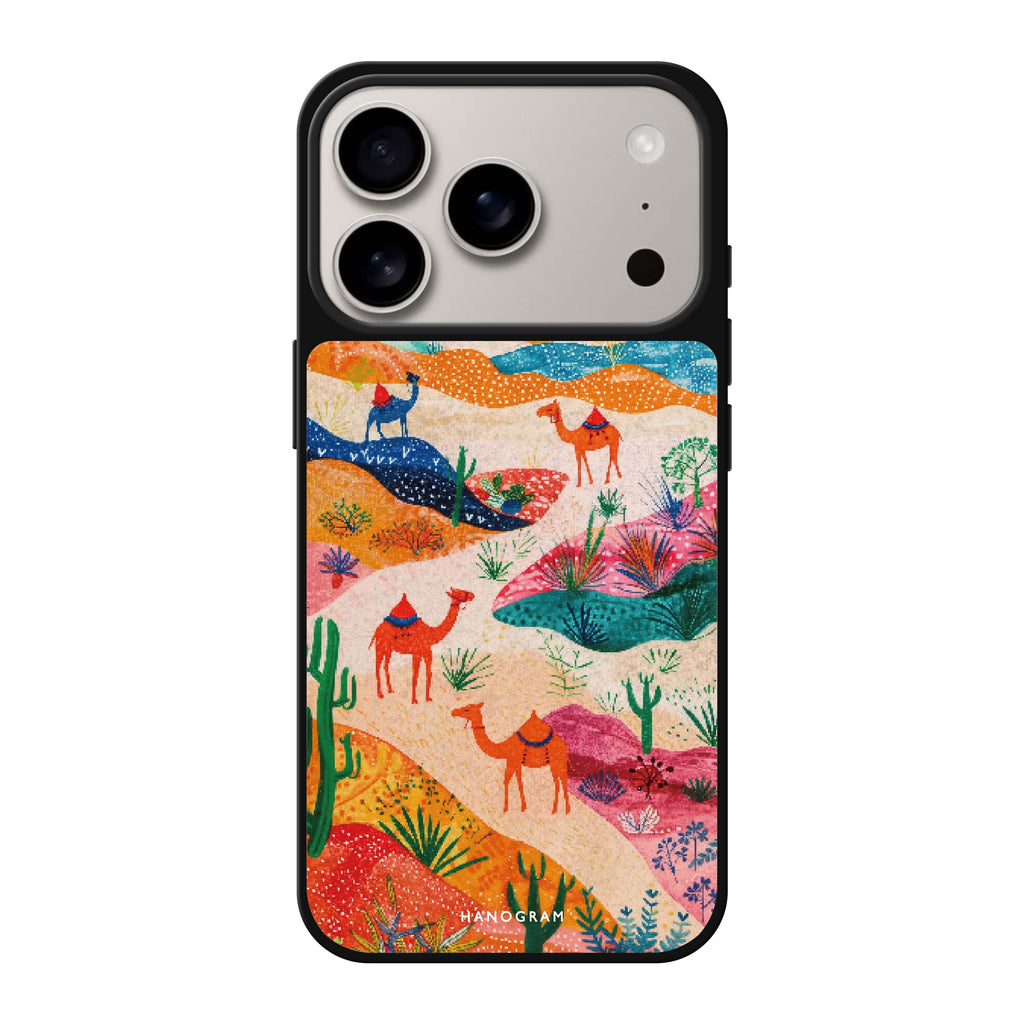 Sand Dunes Safari 啡色自然風 iPhone 17 Pro Max 鏡面手機殼主圖