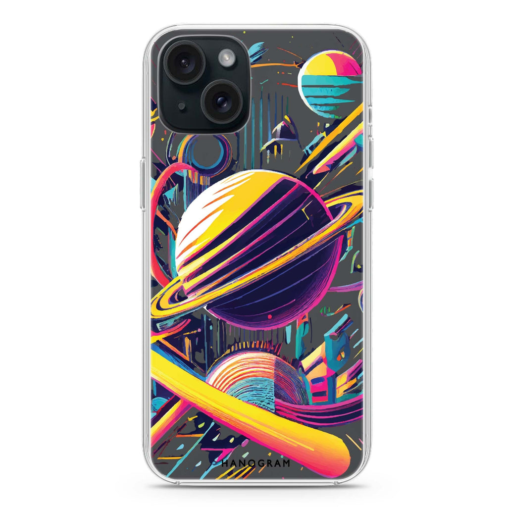Galaxy imagine iPhone 15 Plus Magsafe 兼容水晶透明保護殼