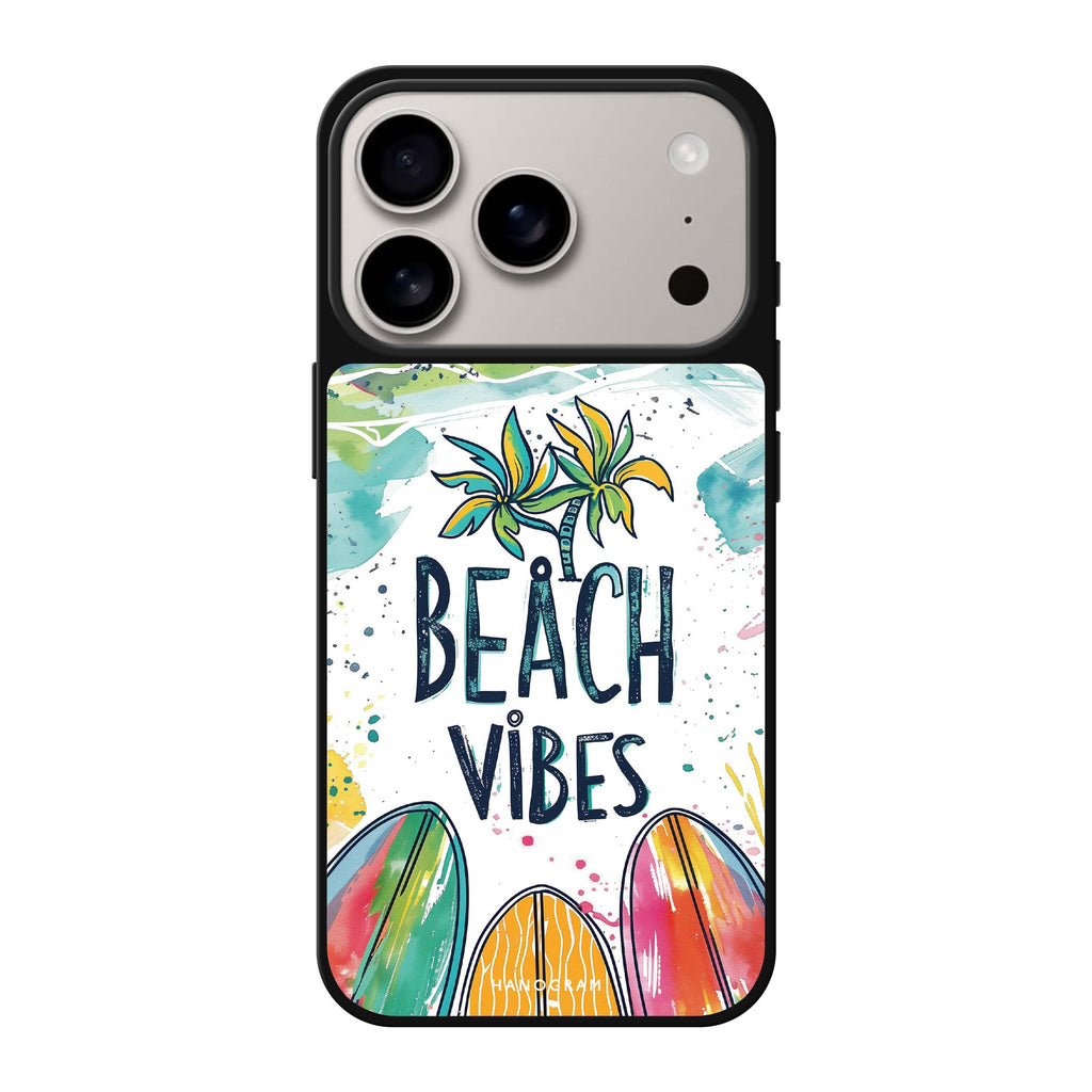 Sand and Surf 啡色自然風 iPhone 17 Pro Max 鏡面手機殼主圖