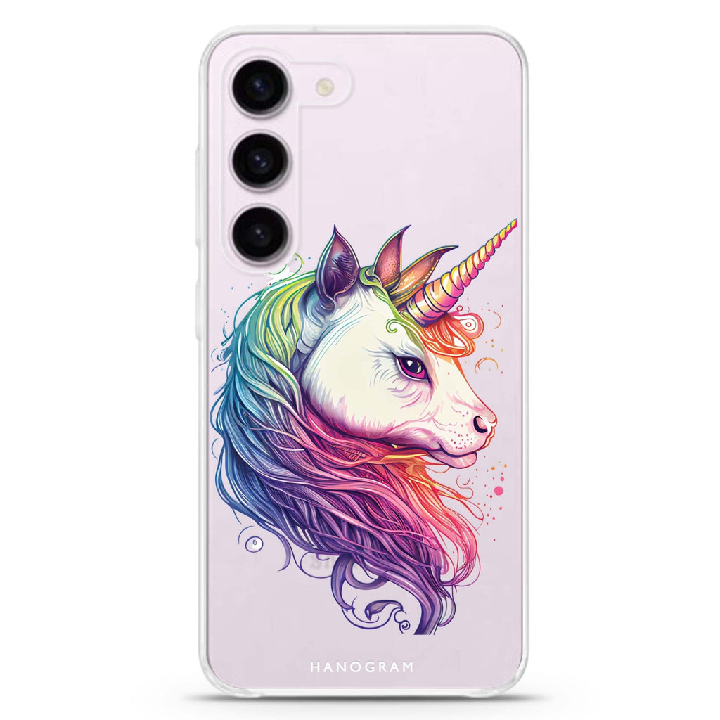 A unicorn Samsung Galaxy 水晶透明保護殼