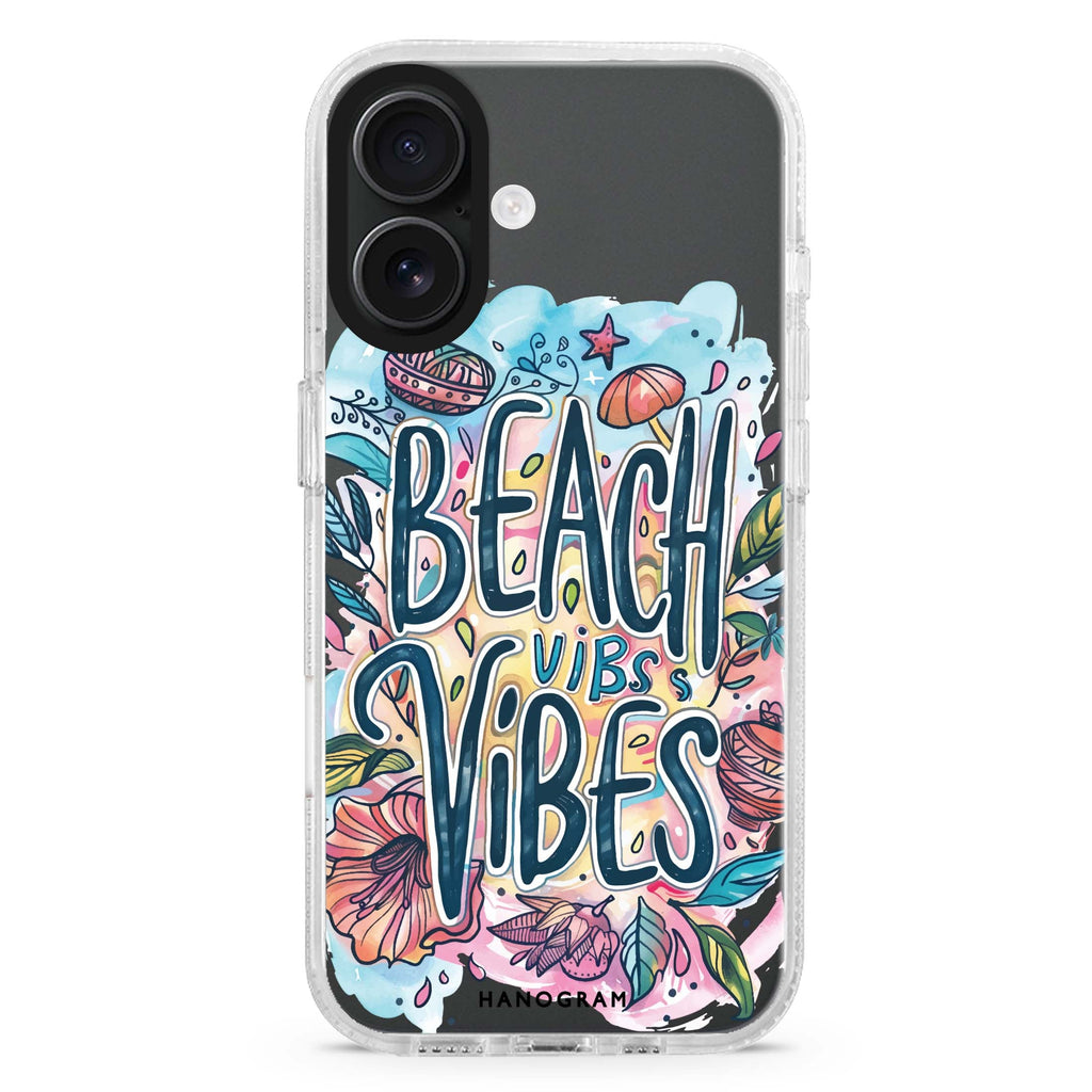 Tropical Escape Magsafe 兼容水晶透明保護殼