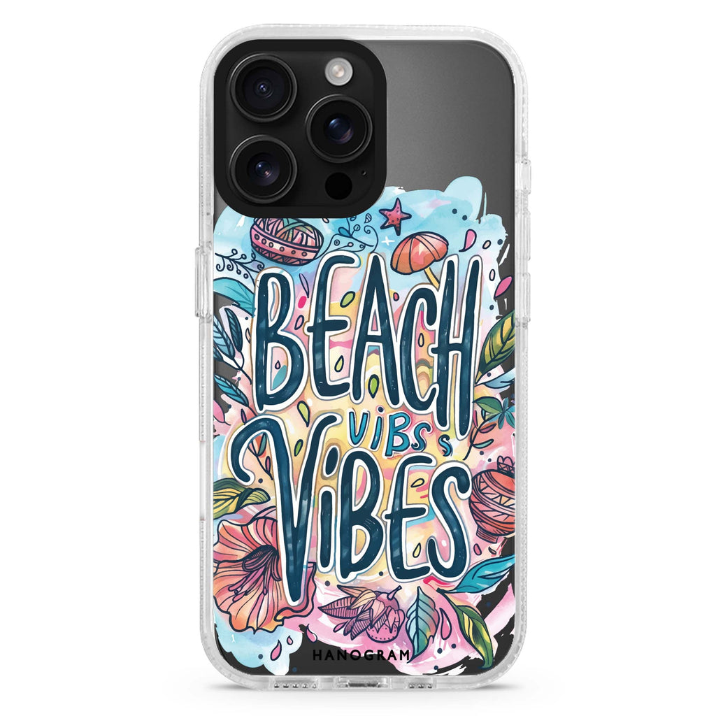 Tropical Escape Magsafe 兼容水晶透明保護殼