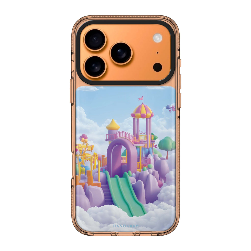 Cloudslide Carnival iPhone 17 Pro Max MagSafe 水晶透明保護殼 插畫圖案設計 圖1