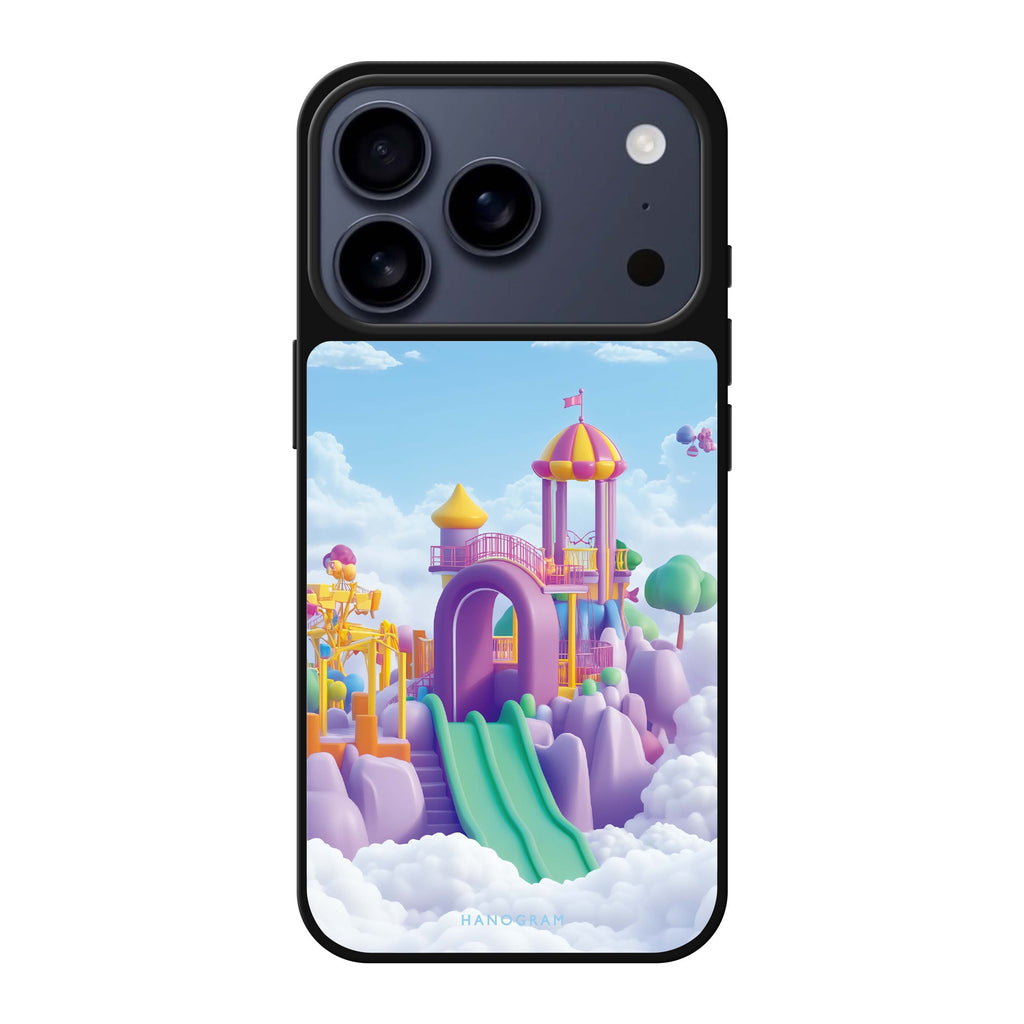 Cloudslide Carnival 圖案 iPhone 17 Pro Max 鏡面手機殼主圖