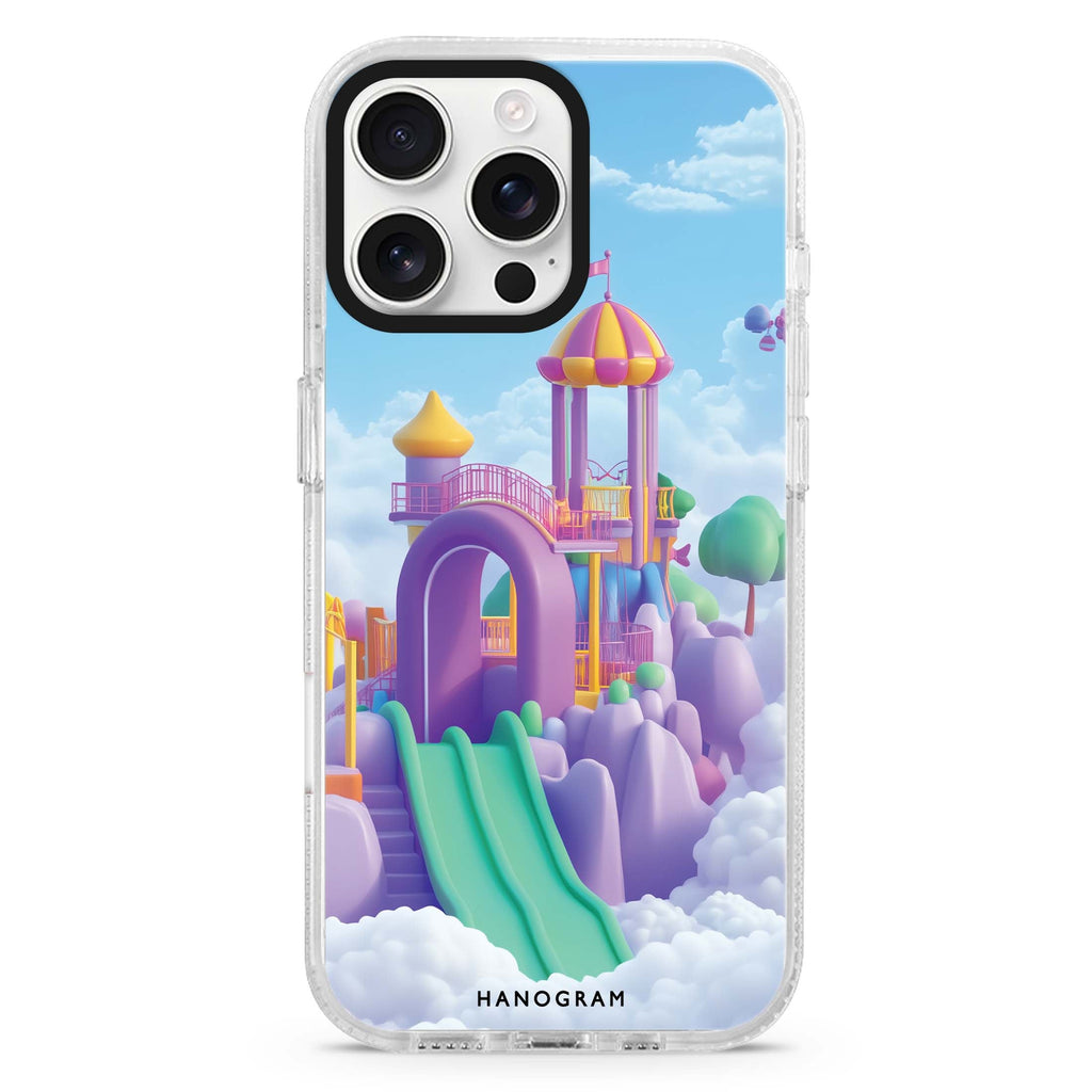 Cloudslide Carnival Magsafe 兼容水晶透明保護殼