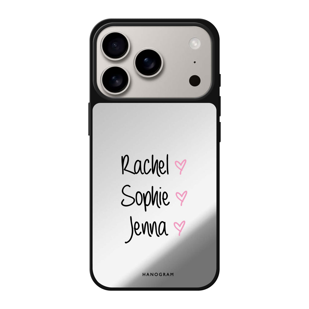 Three Of Us 鏡面手機殼