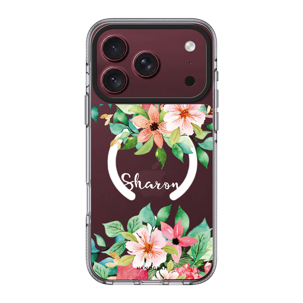 Floral Life 水晶透明保護殼