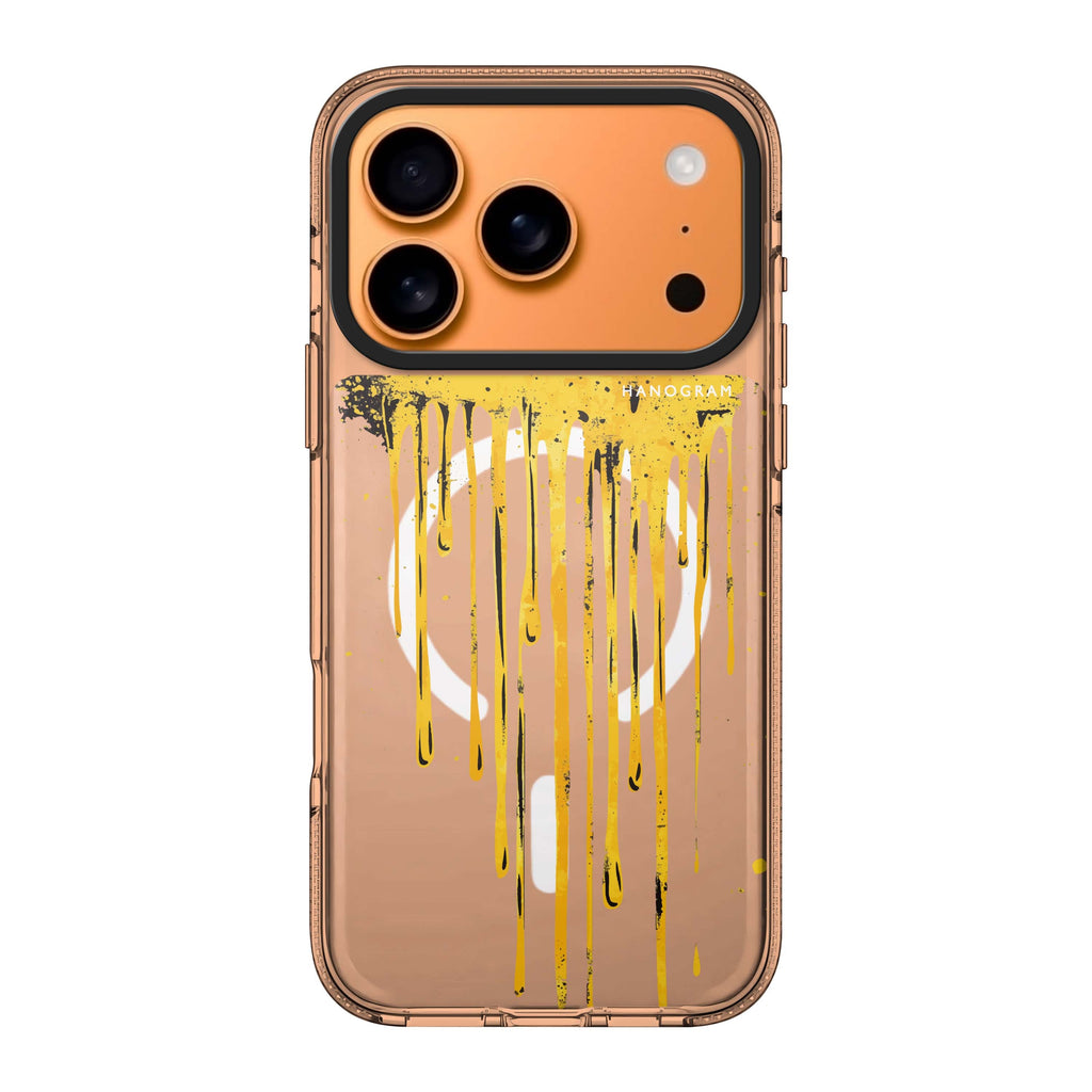 Opulent Flow iPhone 17 Pro Max MagSafe 水晶透明保護殼 抽象圖案設計 圖1