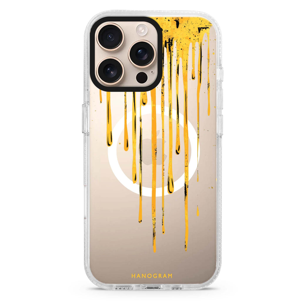 Opulent Flow Magsafe 兼容水晶透明保護殼
