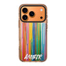Vivid Stripes iPhone 17 Pro Max MagSafe 水晶透明保護殼 圖案款設計 可自訂名字 圖1