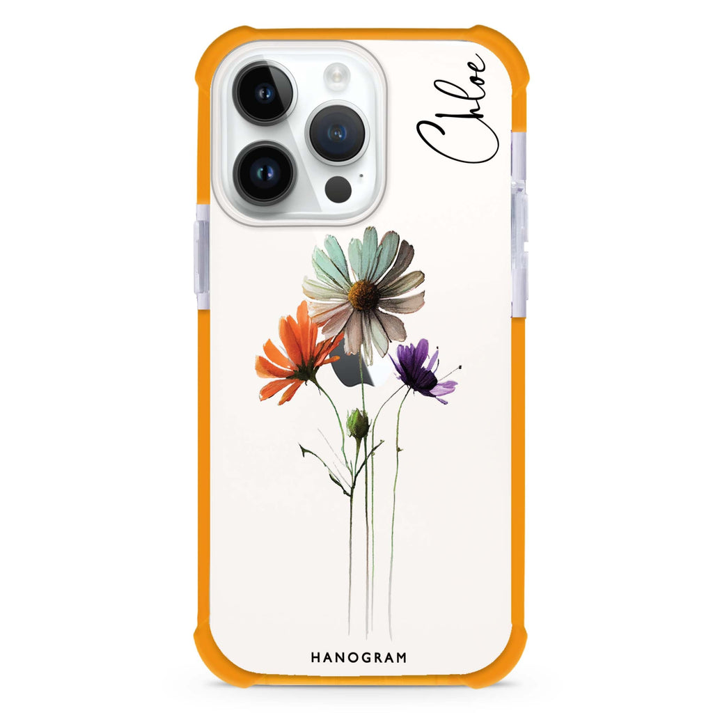 A watercolour floral 超強防摔保護殼