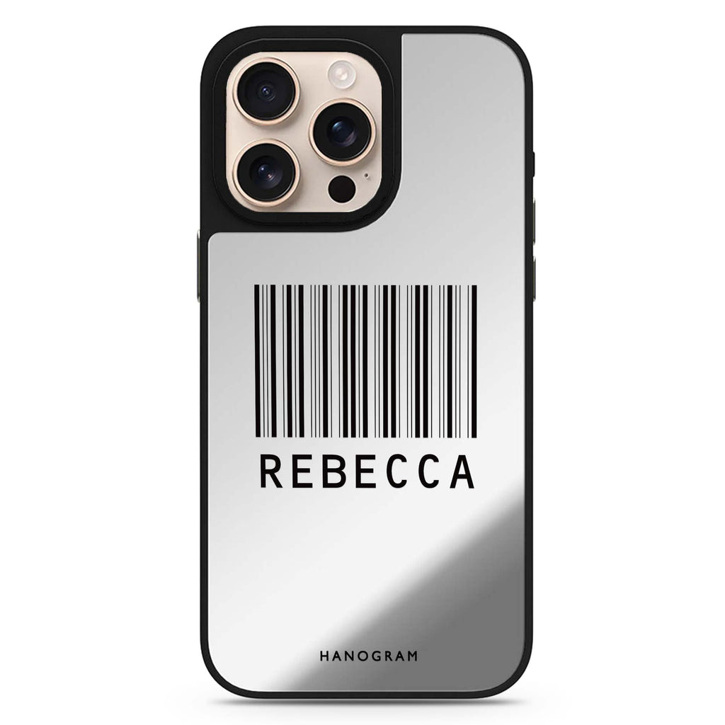 Barcode 鏡面手機殼