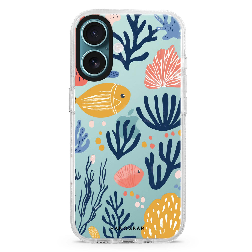 Coral Cutouts 水晶透明保護殼