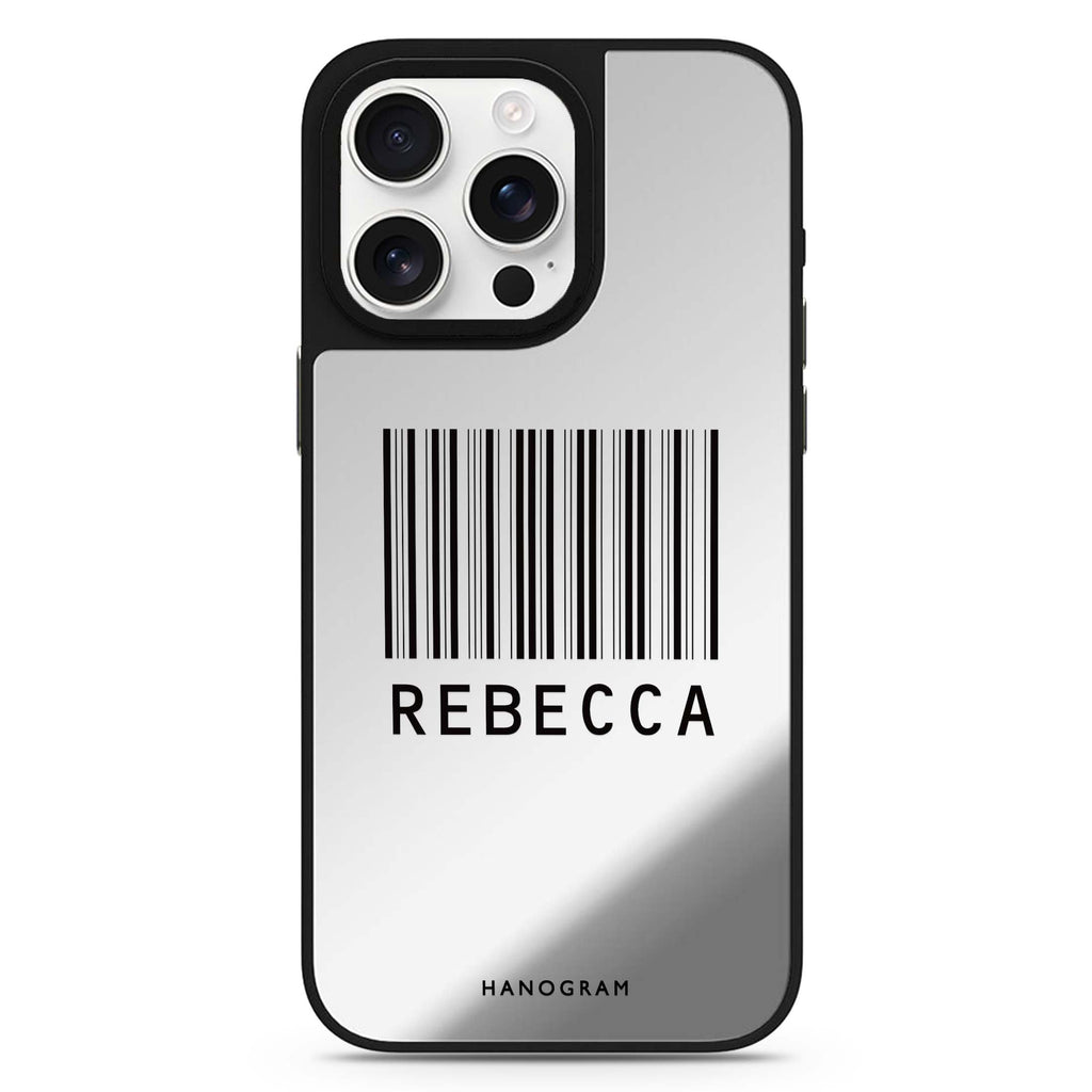 Barcode 鏡面手機殼