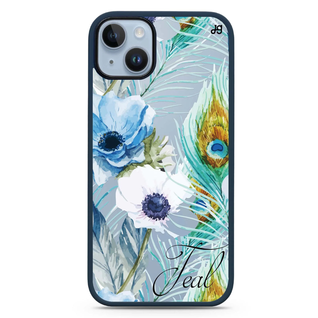 Pretty Watercolor Flowers iPhone 15 Plus 防衝擊保護殼