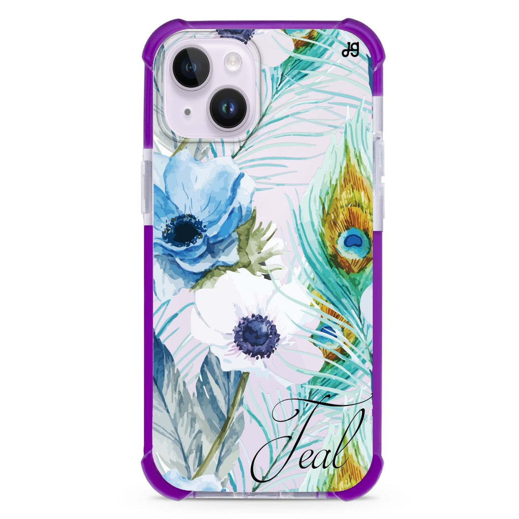 Pretty Watercolor Flowers 超強防摔保護殼