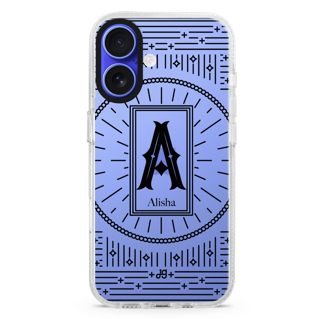 Artistic Monogram II 水晶透明保護殼