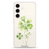 Clover's Heart Samsung Galaxy S26/S25/S24 水晶透明保護殼正面展示