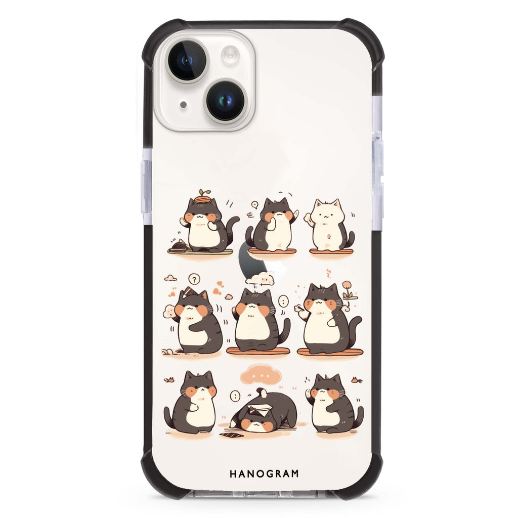 Zen Meowster iPhone 15 Plus 超強防摔保護殼