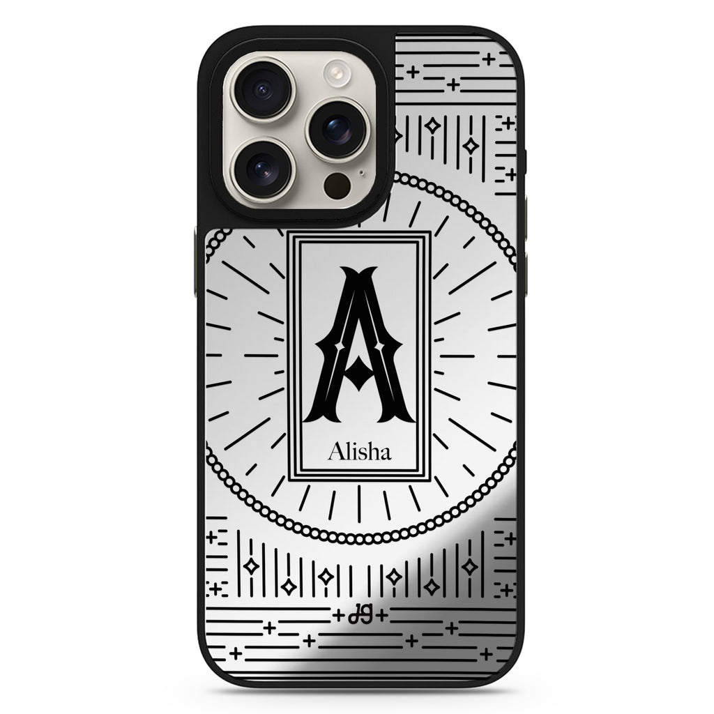 Artistic Monogram II 鏡面手機殼