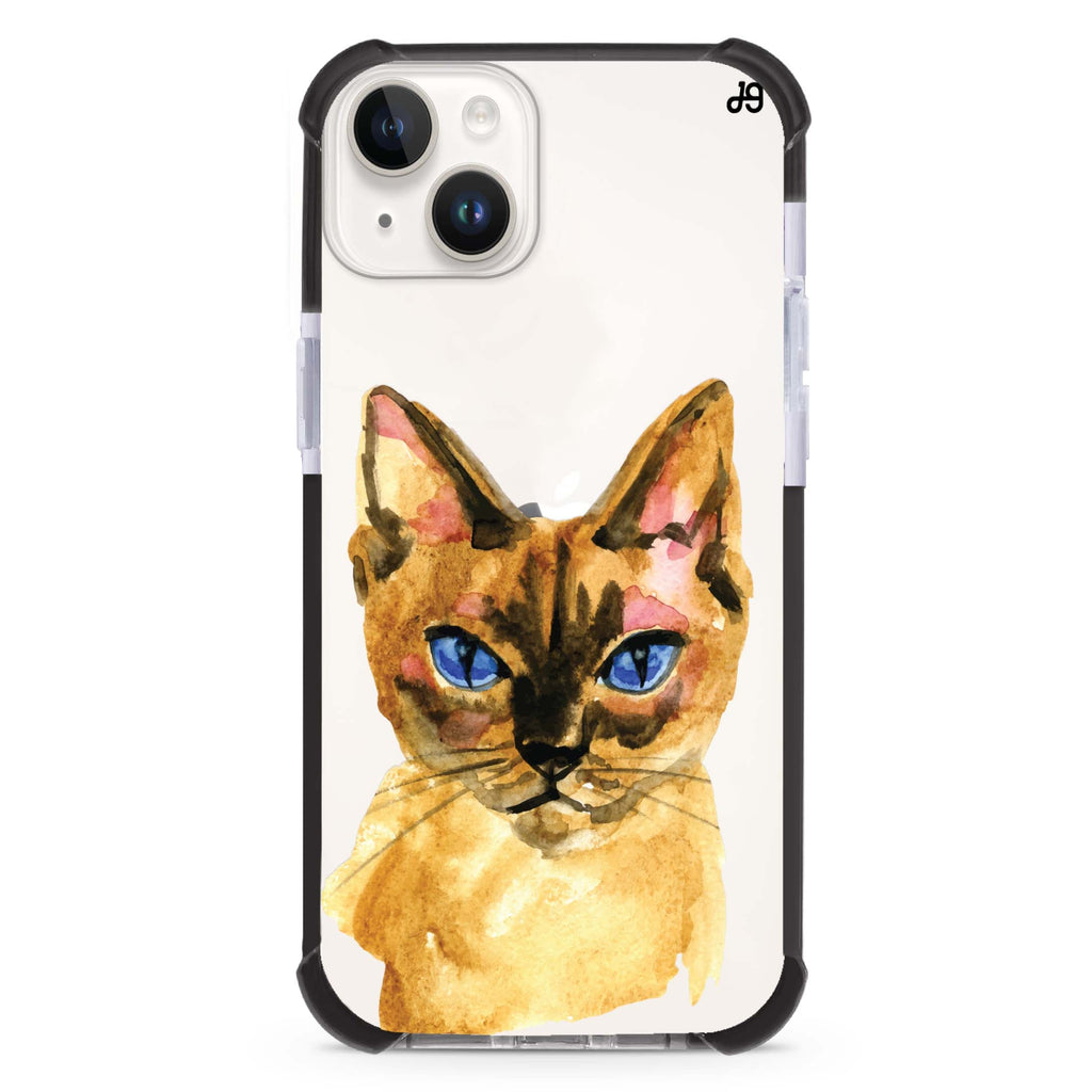 Watercolour Cat 超強防摔保護殼