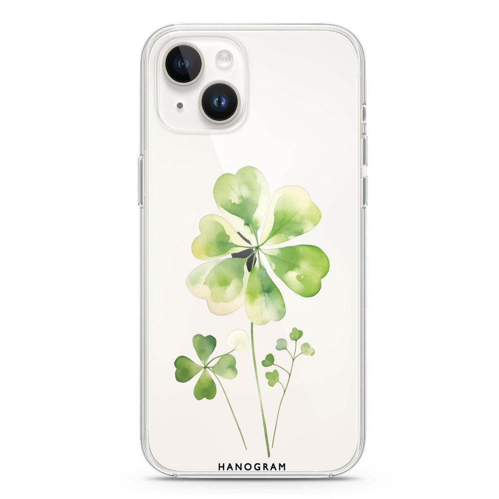 Clover's Heart iPhone 14 Plus 水晶透明保護殼