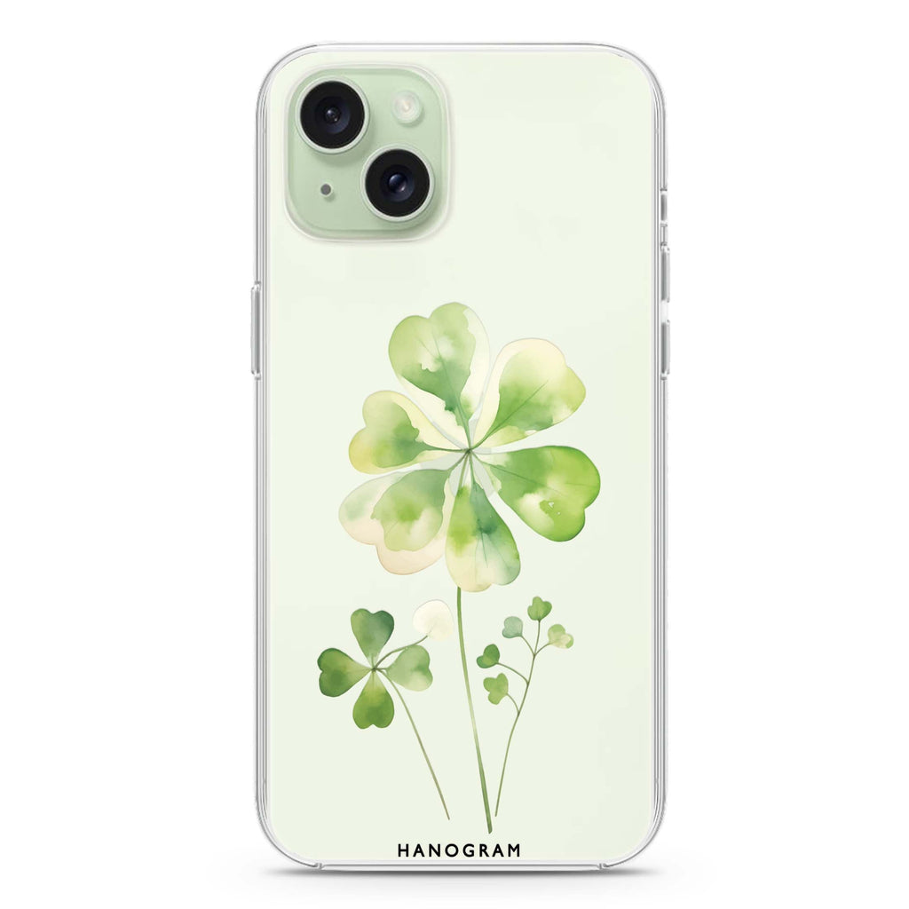 Clover's Heart iPhone 15 水晶透明保護殼