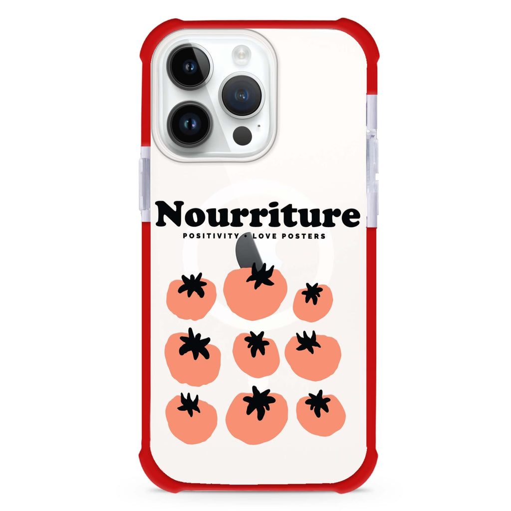 Nourriture iPhone Magsafe 兼容超強防摔保護殼