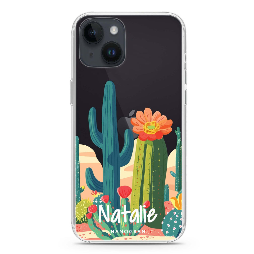 Desert Oasis iPhone 15 水晶透明保護殼