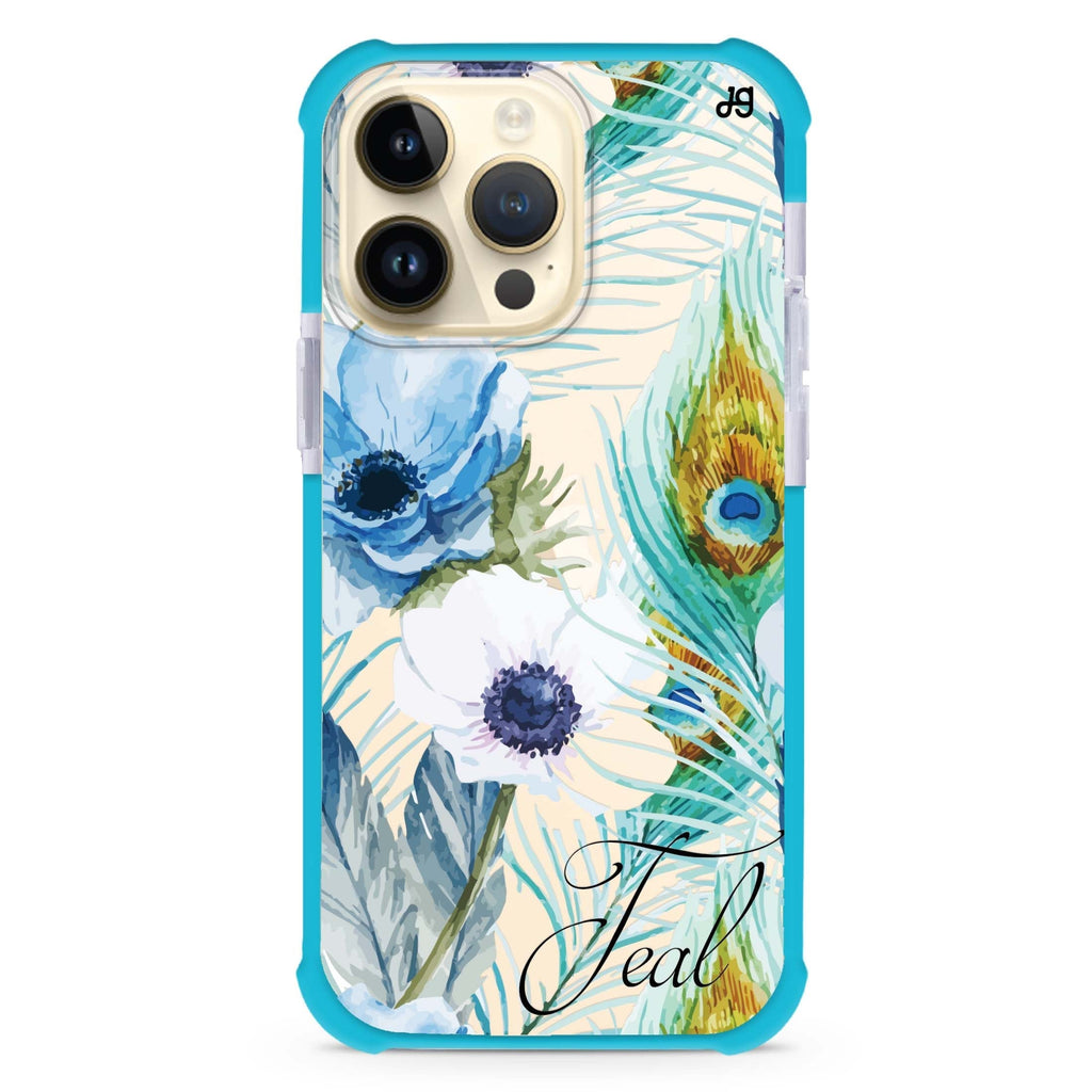 Pretty Watercolor Flowers 超強防摔保護殼
