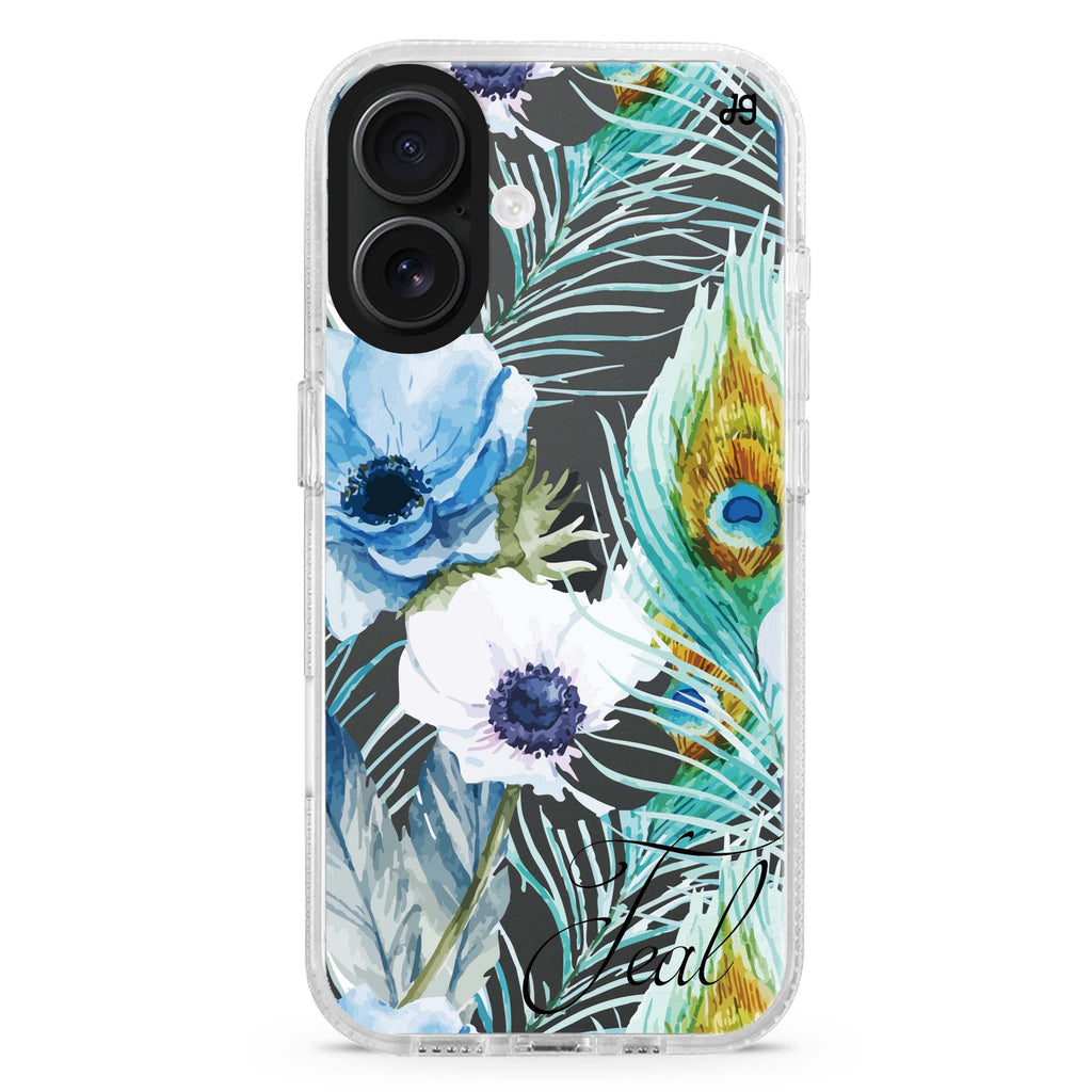 Pretty Watercolor Flowers 水晶透明保護殼