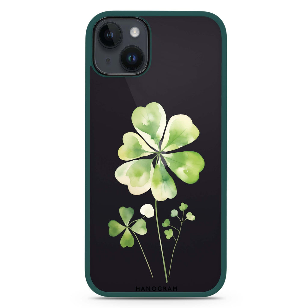Clover's Heart iPhone 15 Plus 防衝擊保護殼