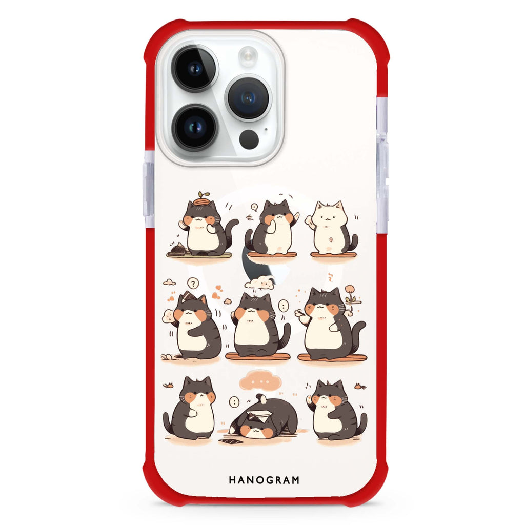 Zen Meowster iPhone Magsafe 兼容超強防摔保護殼