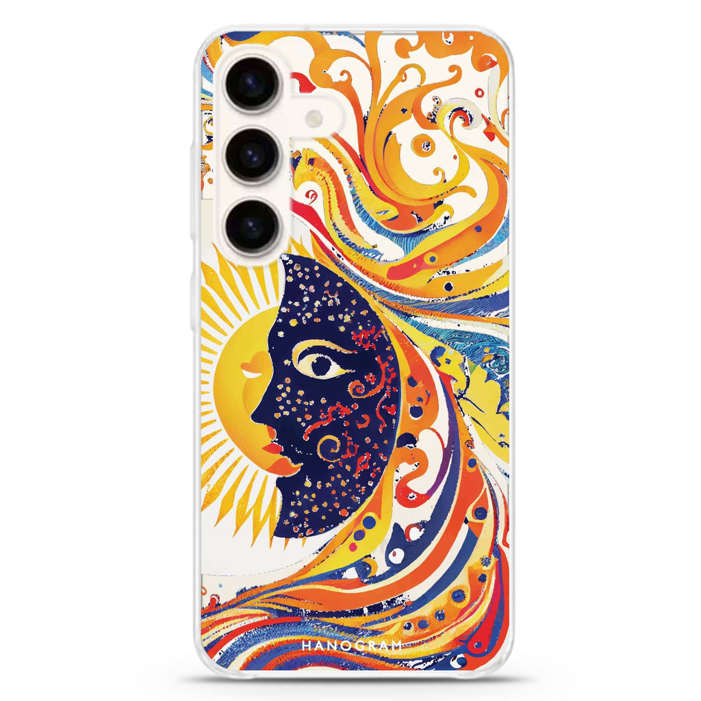 Sun & Moon Samsung Galaxy S26/S25/S24 水晶透明保護殼正面展示