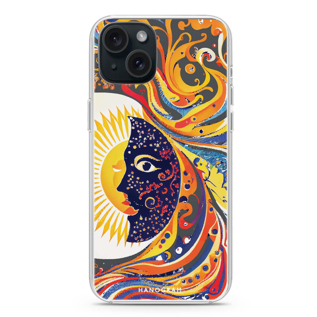 Sun & Moon iPhone 15 水晶透明保護殼