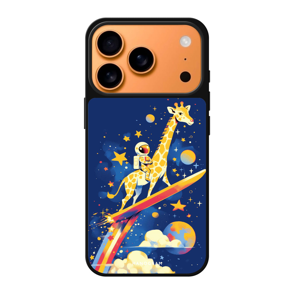 Galactic Ride 星月 iPhone 17 Pro Max 鏡面手機殼主圖