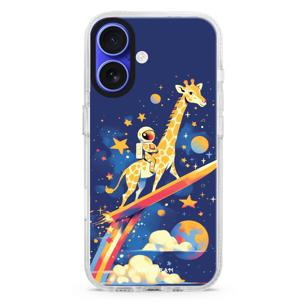 Galactic Ride Magsafe 兼容水晶透明保護殼