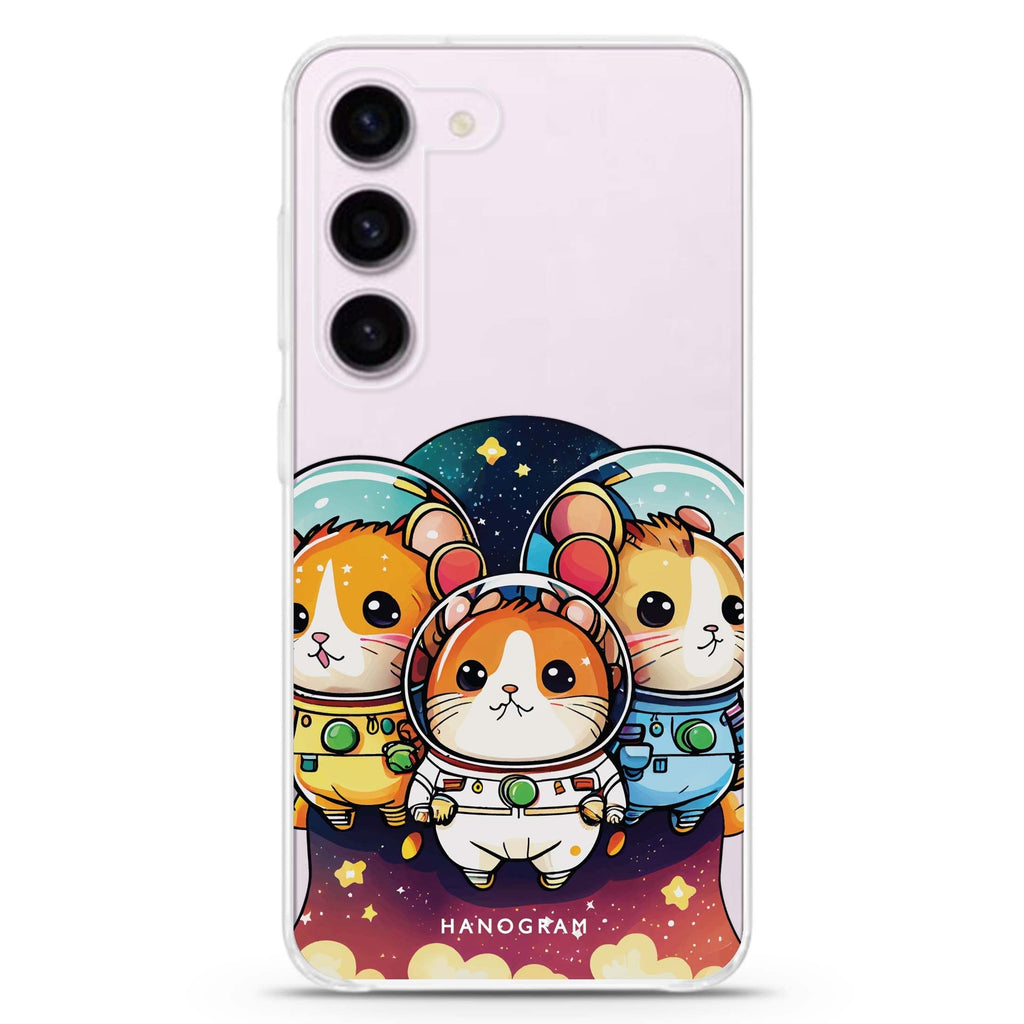 Space squirrels Samsung Galaxy 水晶透明保護殼