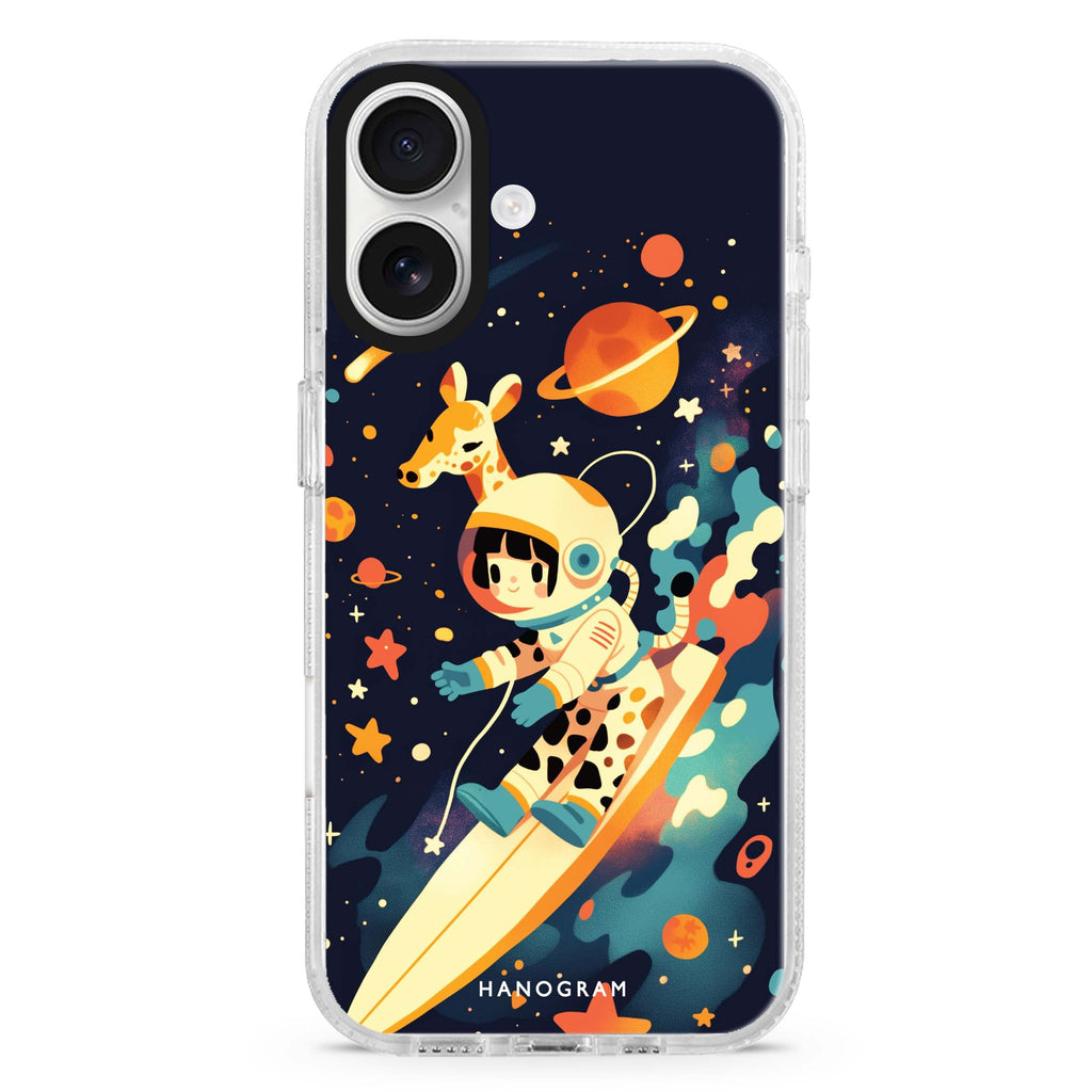 Space Giraffe 水晶透明保護殼