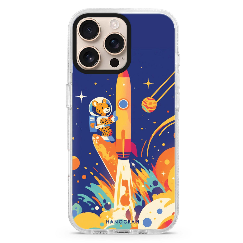 Surfing the Stars Magsafe 兼容水晶透明保護殼