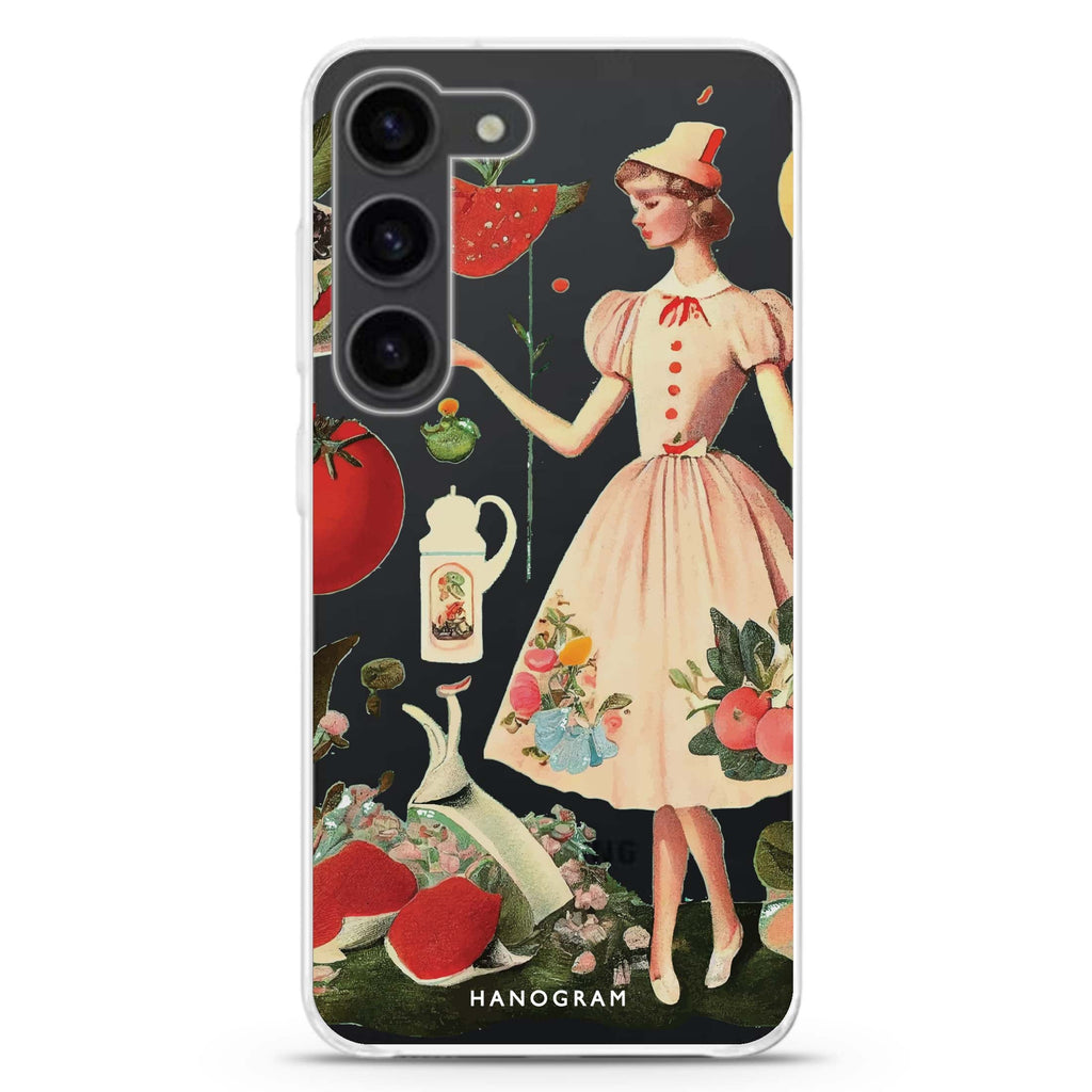 Noble girl Samsung Galaxy 水晶透明保護殼