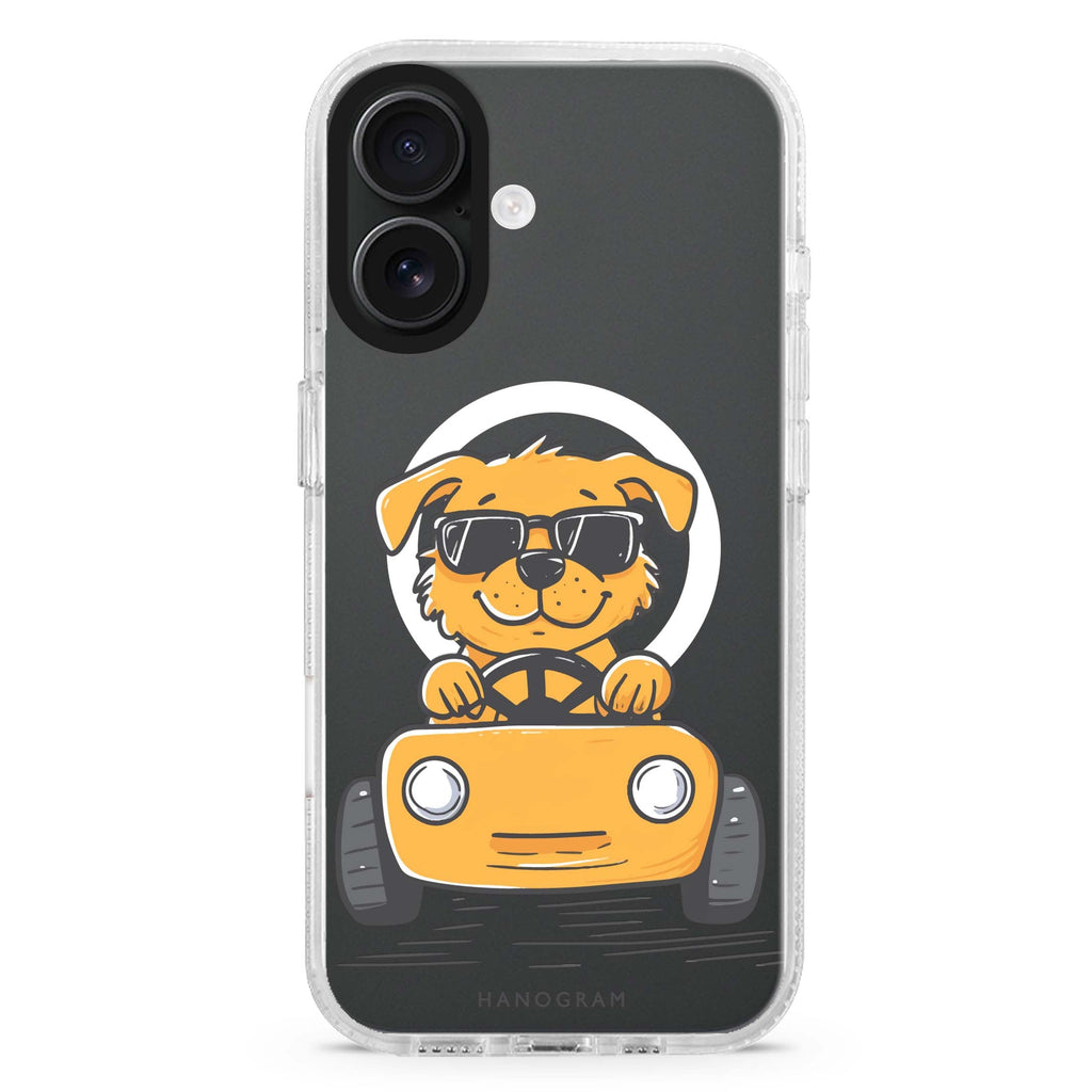 Cool Pup Drive Magsafe 兼容水晶透明保護殼