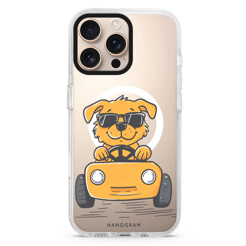 Cool Pup Drive Magsafe 兼容水晶透明保護殼