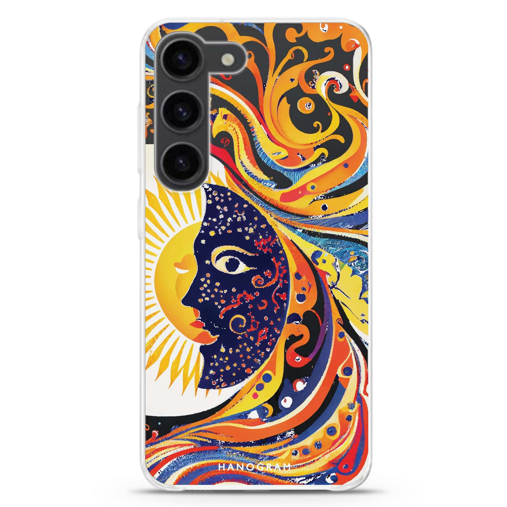 Sun & Moon Samsung Galaxy 水晶透明保護殼