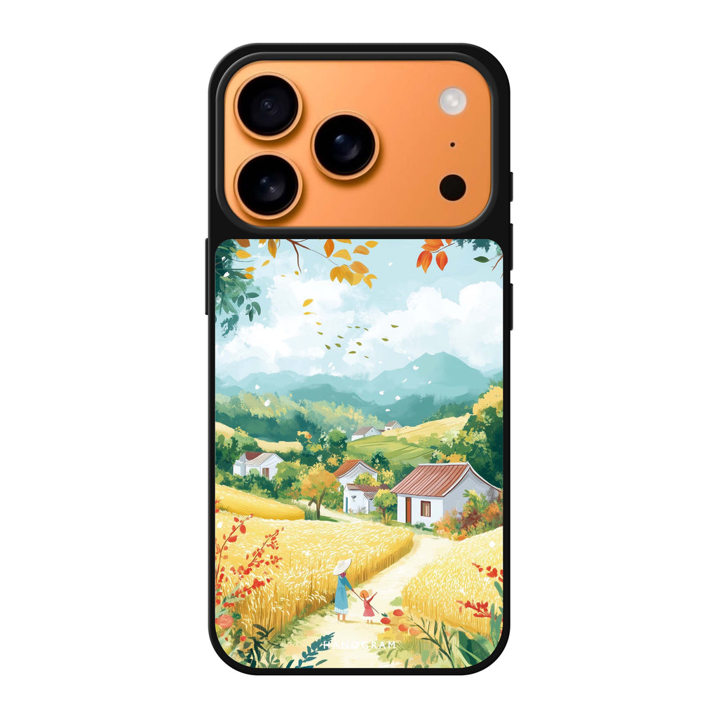 Crisp Harvest 自然風 iPhone 17 Pro Max 鏡面手機殼主圖
