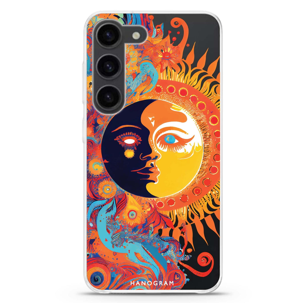 Moon & Sun Samsung Galaxy 水晶透明保護殼