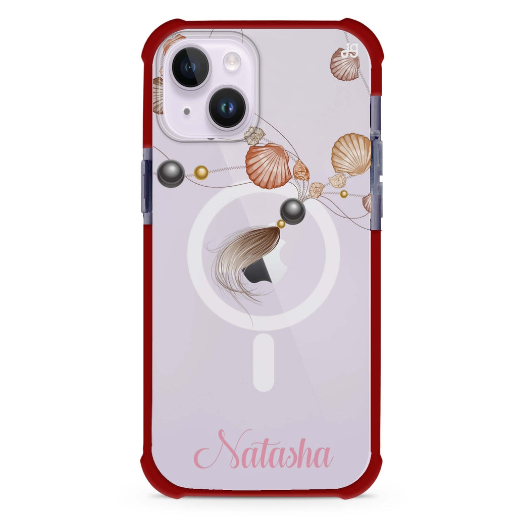 Connection of Sea iPhone 15 Plus Magsafe 兼容超強防摔保護殼