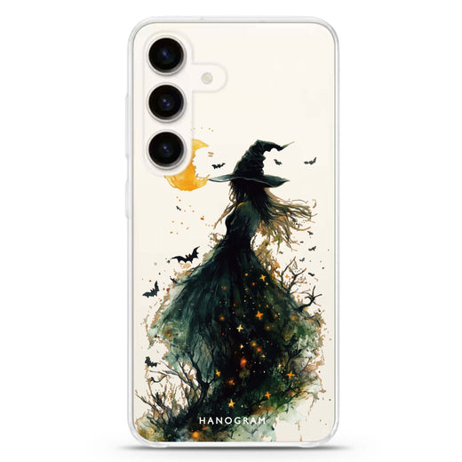 Starlit Witching Hour Samsung Galaxy S26/S25/S24 水晶透明保護殼正面展示