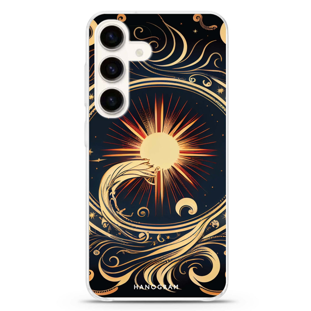 Magic Sun Samsung Galaxy S26/S25/S24 水晶透明保護殼正面展示